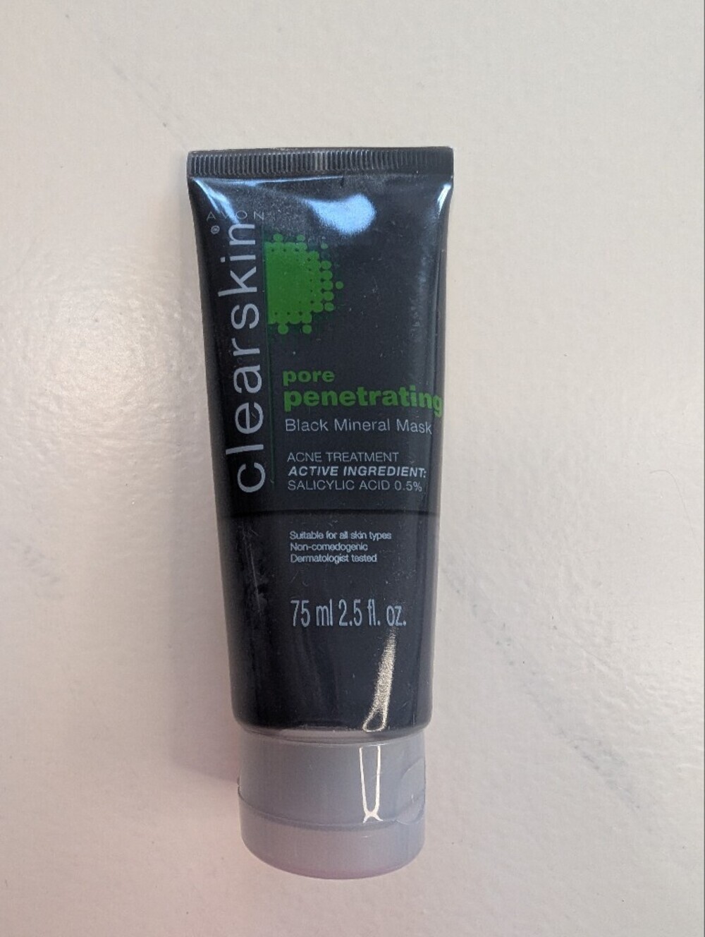 Avon Clearskin Pore Penetrating Black Mineral Mask 2.5 fl oz Sealed